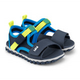 Sandale Baieti Summer Roller Sport Naval/Galben 34 EU, Bleumarin, BIBI Shoes