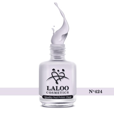 No.424 Off White| Weekly Nail Polish 15ml foto
