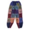 Pantaloni Motiv de Ciuperca - Design Block Print - Tonuri de Violet