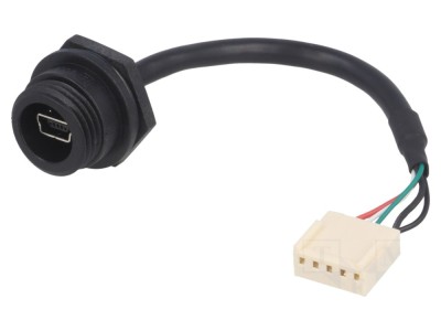 Soclu USB B mini 5PIN IP68 foto
