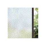 Folie mată pentru ferestre, folie de intimitate pentru geamuri 45x400cm, cu aderență statică, decorativă cu fulgi de zăpadă