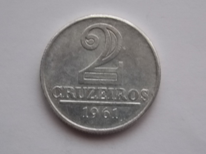 2 CRUZEIROS 1961 BRAZILIA