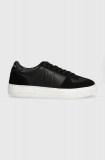 Cumpara ieftin Karl Lagerfeld sneakers din piele T/KAP culoarea negru, KL51424