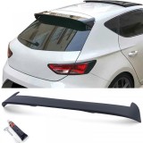 Spoiler spate sport pentru acoperis, performanta, negru mat, potrivit pentru Seat Leon 3 5F 12-20 Performance AutoTuning