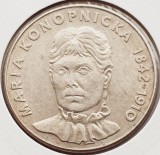 1792 Polonia 20 Zlotych 1978 Maria Konopnicka km 95, Europa