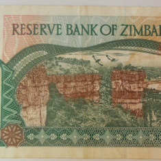 Bancnota exotica 10 DOLARI - ZIMBABWE, anul 1997 *cod 610