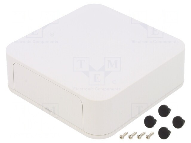 Carcasă ABS Albă IP40 125x125x35mm