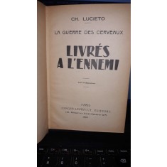 Livres a l&#039;ennemi - Ch.Lucieto