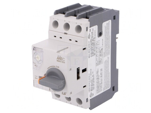 &Icirc;ntrerupător Motor 4kW 220-690VAC pentru Șină DIN IP20 10A