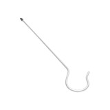 Toiag cioban/baston pastor din aluminiu cu maner antiderapant 1,35 metri prindere animal de gat