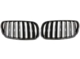 Grila masca fata fata BMW X3 (E83), 2007-11.2010, partea stanga, type M-Performance; negru, lucios; TUNING,