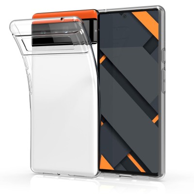 Husa pentru Google Pixel 6, Silicon, Transparent, 55629.03 foto