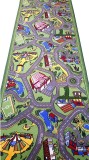 Traversa Covor Print 1129, Suport Pasla, Latime 150 cm - 150x800, Verde