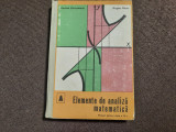 Elemente de analiza matematica &ndash; manual pentru clasa a XI-a -Nicolae Dinculeanu, 1993, Marin Preda