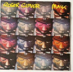 Roger Glover &lrm;&ndash; Mask _ NM / VG+ vinil, LP, disc muzica rock, new wave _ 21 Records, SUA, 1984