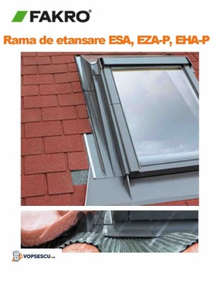 Rame de etansare pentru modificarea unghiului de instalare Fakro, Model ESA, EZA-P si EHA-P foto