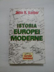 ISTORIA EUROPEI MODERNE -John R. BARBER