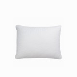 Perna matlasata PureDream Coneltex, dimensiuni 50 x 70 cm, dreptunghiulara, culoare alba, umplutura fibra siliconizata