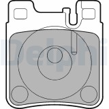 DELPHI LP841 set placute frana,frana disc