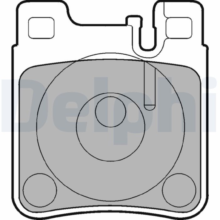 DELPHI LP841 set placute frana,frana disc
