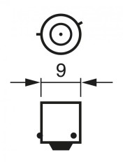 BOSCH 1 987 301 035 Pure Light BL Bec, semnalizator