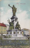 CP ARAD Vertanu Szobor Statuia Libertatii ND, Circulata, Fotografie