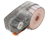 Bandă portocalie BRADY 9,53mm x 6,4m M21-375-595-OR cu caractere negre