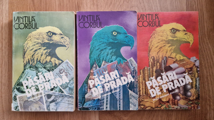 PASARI DE PRADA - Vintila Corbul (3 volume)