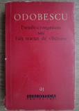 A. I. Odobescu - Pseudo-cynegeticos sau Fals tractat de vanatorie BPT 91