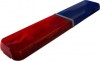 Rampa LED Auto 12/24V, 110-180cm, Omologare ECE R65, Rosu-Albastru, cu/fara iluminare LED, Garantie 4 Ani