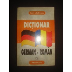 DICTIONAR GERMAN ROMAN - IOAN LAZARESCU