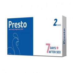 Test de sarcina Presto, 2 bucati, Blue Cross Bio-Medical Co Ltd