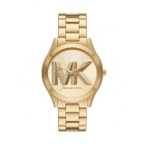 Michael Kors Runway MK4732, Ceas de Damă cronograf cu Auriu Brățară Metalică