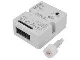 &Icirc;ntrerupător crepuscular ZAMEL ACWZN-01/S1 IP20, Montare pe perete, 230V AC, SPST, Senzor inclus, Plastic