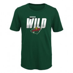 Minnesota Wild tricou de copii Frosty Center Ultra green - Dětské XL (14 - 16 let)