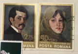 (F) Timbre Serii Romania Arta