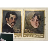 (F) Timbre Serii Romania Arta