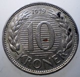 7.428 DANEMARCA MARGRETHE II 10 KRONER 1979