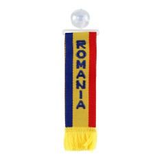 Fanion mic cu ventuza - Romania Garage AutoRide foto