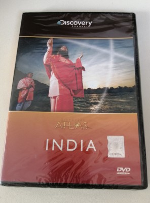 DVD INDIA Atlas Discovery Channel 2009 durata 98 min documentar tipla foto