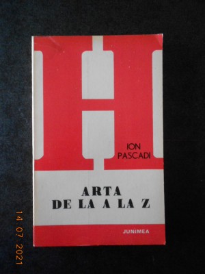 ION PASCADI - ARTA DE LA A LA Z foto