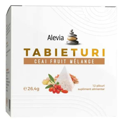 Ceai Fruit Melange Tabieturi 12 plicuri Alevia foto