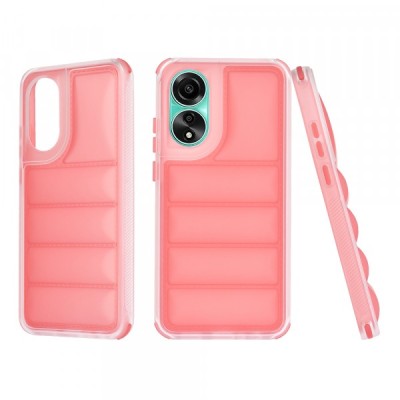 Husa pentru Oppo A78 4G, Techsuit, Wave Shield, Rosie foto