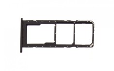 Suport SiM Samsung Galaxy A02s, A025, Dual SiM, Negru