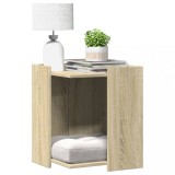 VidaXL Cutie litieră pisici stejar sonoma 42x42x51 cm lemn prelucrat