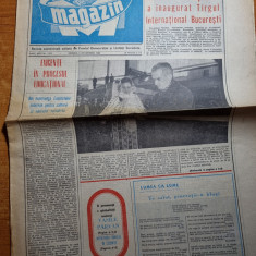 magazin 9 octombrie 1982-ceausescu a inaugurat targul international bucuresti