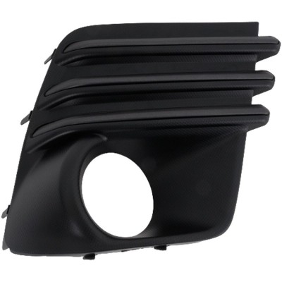 Grila bara protectie, spoiler Subaru Forester (Sk), 2022-, montare fata, dreapta, gri; cu gaura lampa de ceata, RapidAuto foto