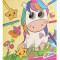 Carte de colorat cu ochisori (Roz) PlayLearn Toys