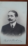 Fotografie tip carte postala, Prof. V. Babes 1854-1926