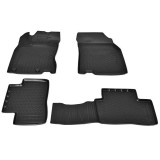 Covorase Auto Cauciuc Tip Tavita Renault Kadjar 2015-2021 ALM, Bordura 3cm, Impermeabile, Set Complet